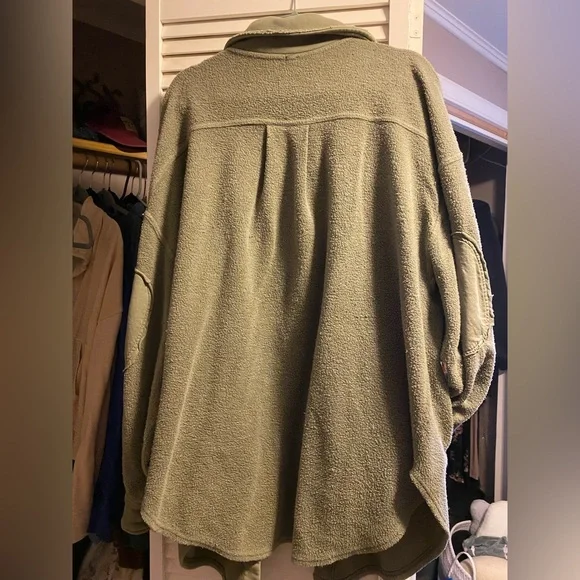 Olive Green Ruby Jacket from Free People - Picture 2 of 8